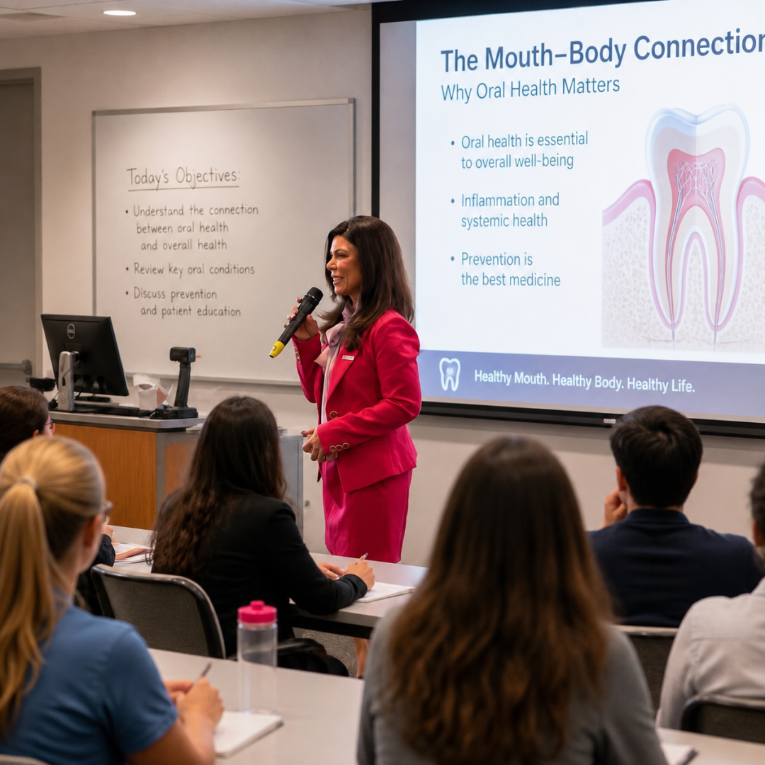 Dr Shibani Sahni at GADE Dental Academy